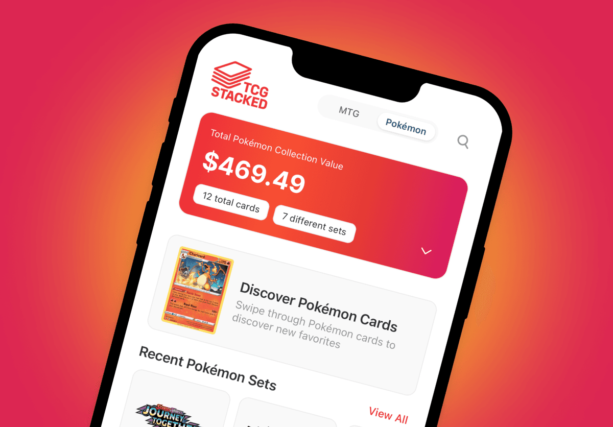 TCG Stacked Mobile App: Your Collection in Your Pocket