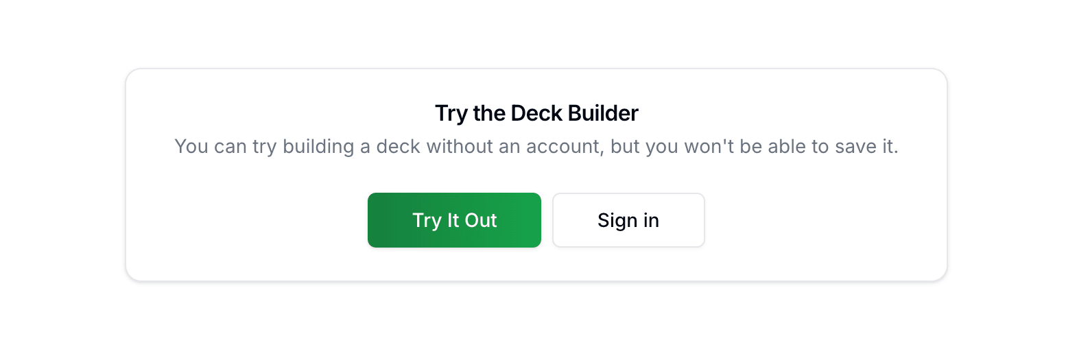 Deck Builder