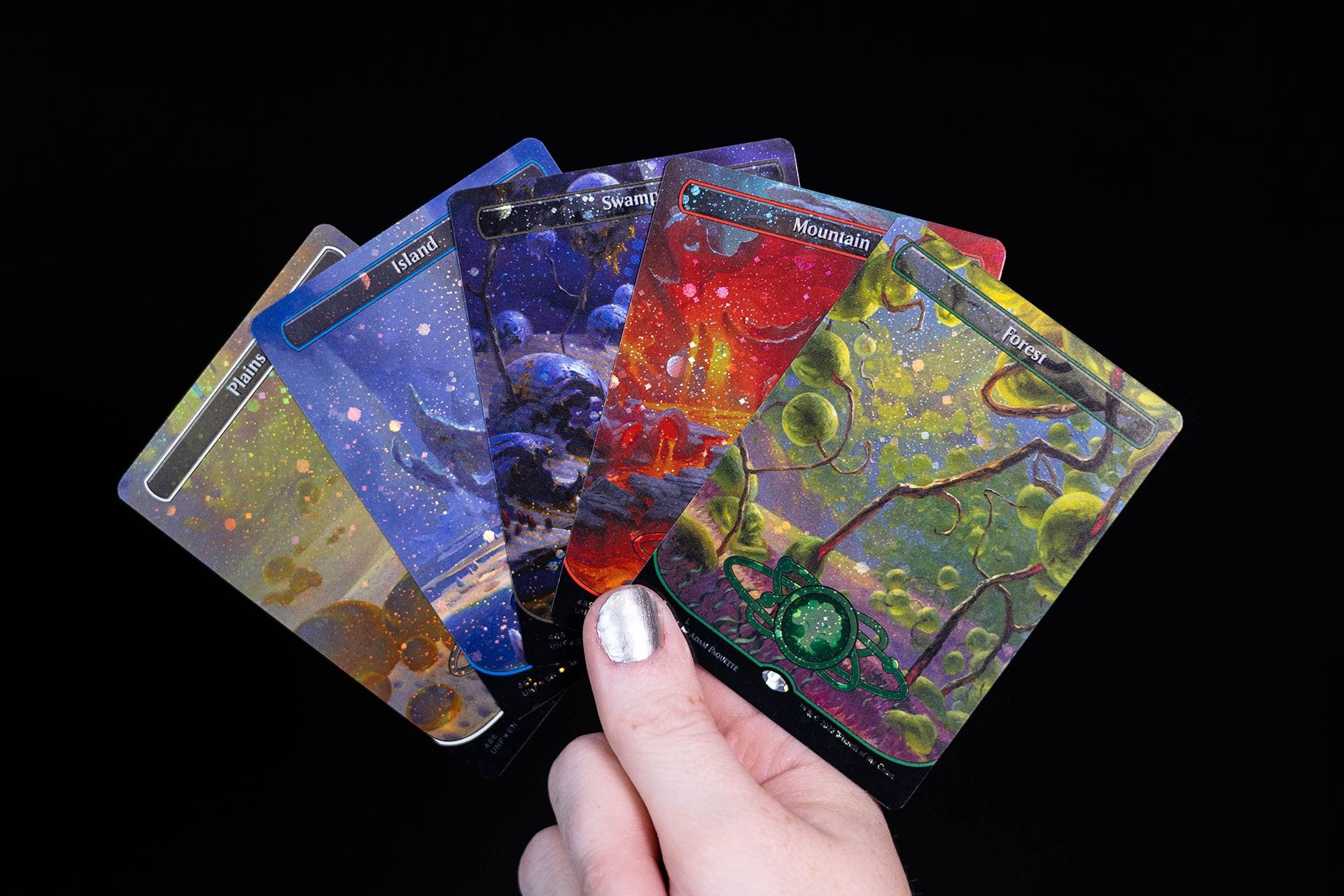 Printing Proxy Cards on Holographic Sticker Paper