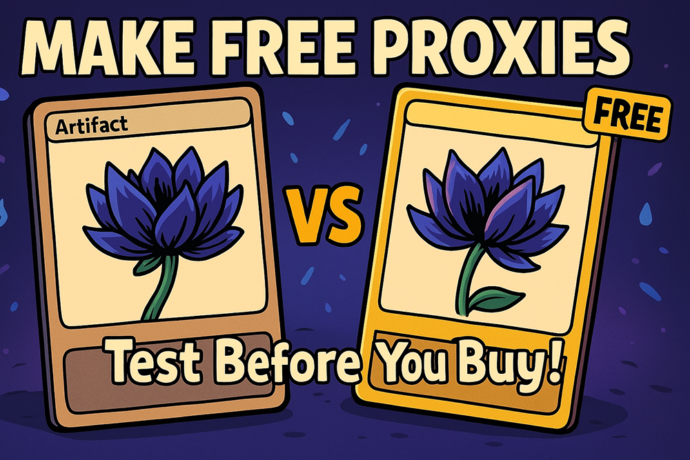 How to Create Perfect MTG Proxies: Video Tutorial