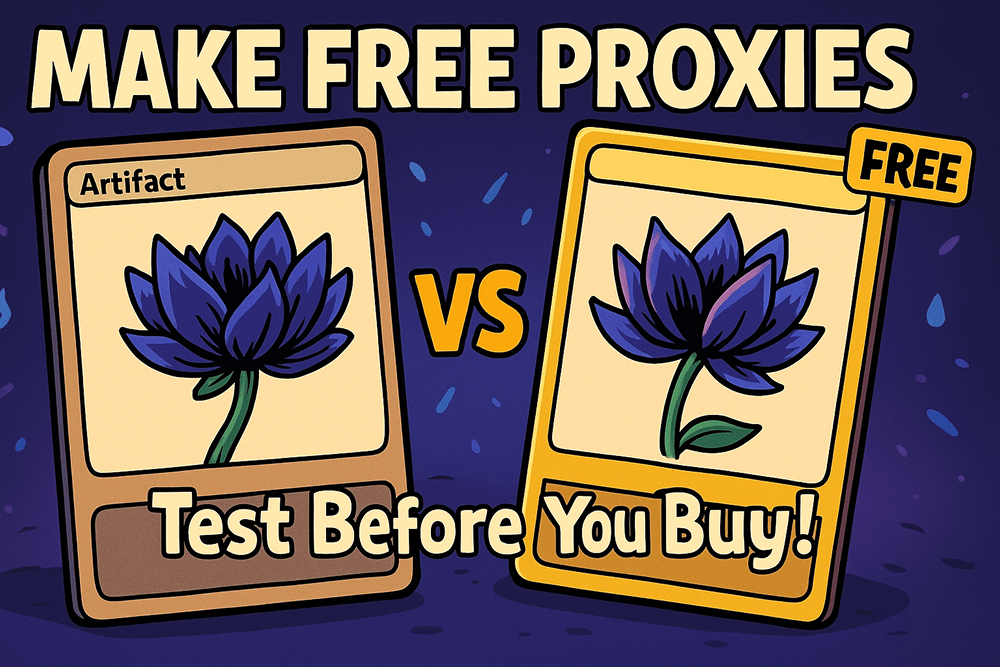 How to Create Perfect MTG Proxies: Video Tutorial