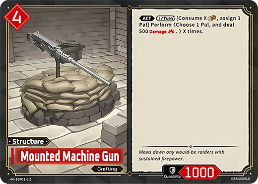 Mounted Machine Gun